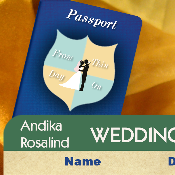 Ros and Andika’s Wedding Invite