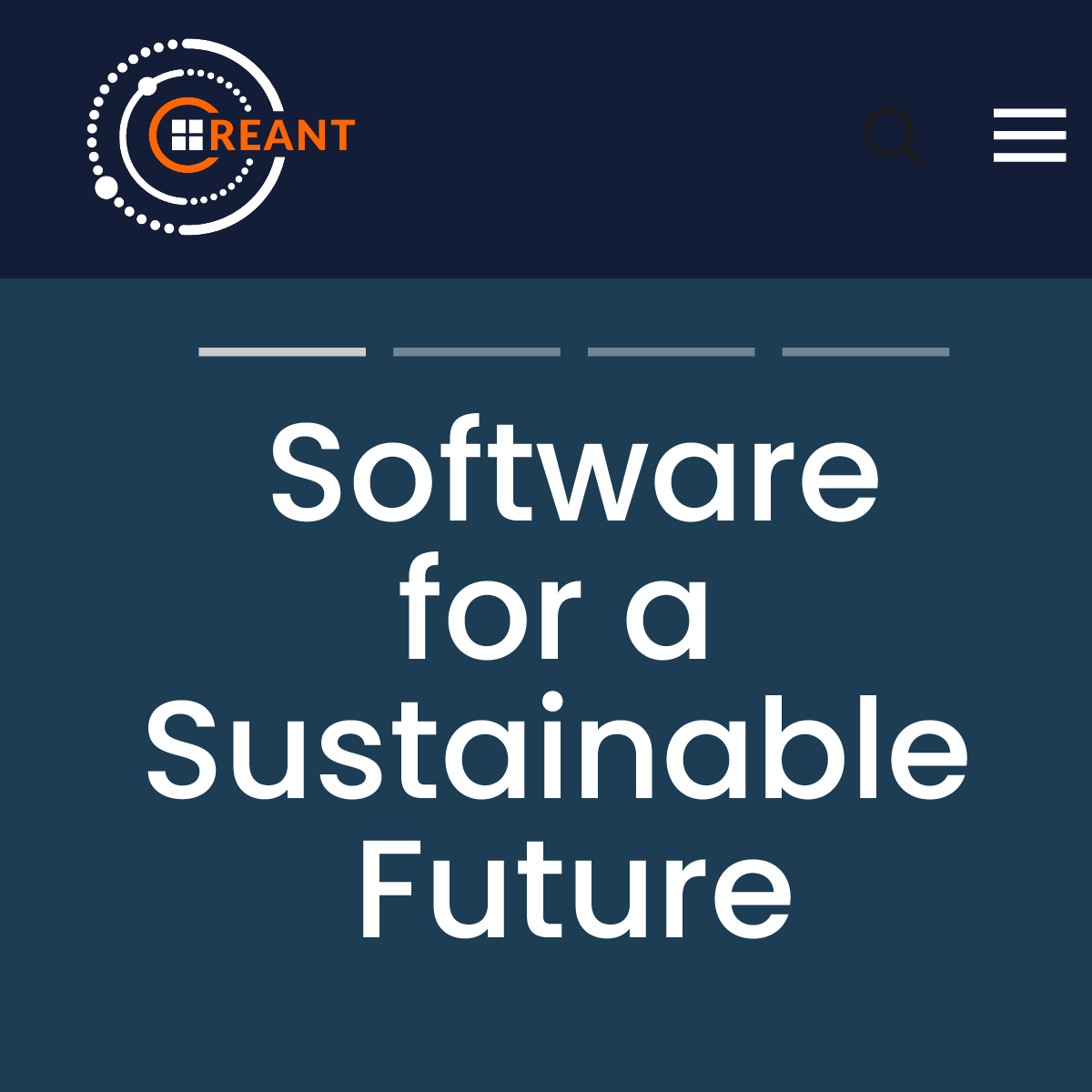 Creant Technologies Website