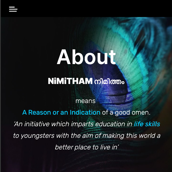 Nimitham Social Cause